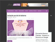 Tablet Screenshot of manoarte.com